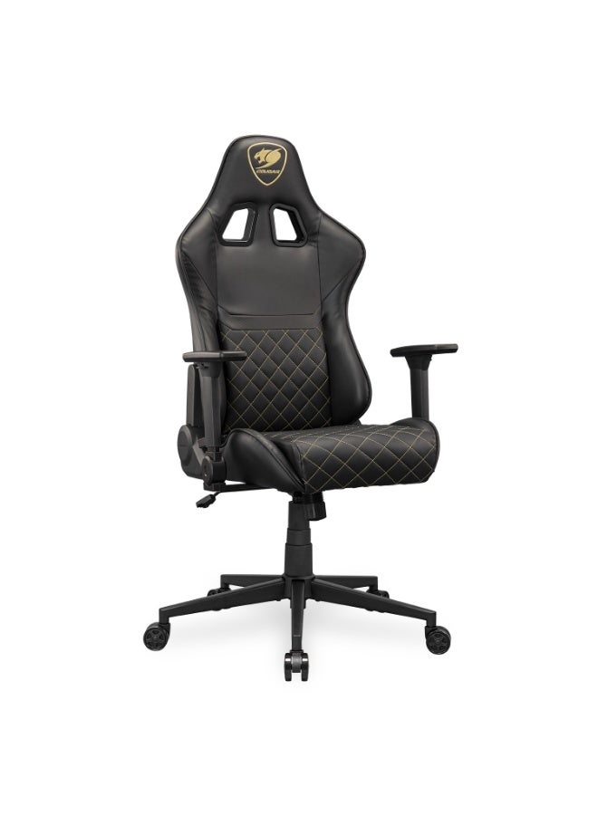 COUGAR ARMOR ONE V2 GOLD Gaming Chair -Black - Image 5